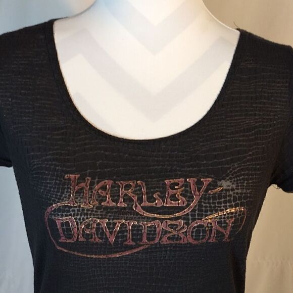 Harley-Davidson Simi-Sheer Women's Tee - Picture 2 of 7